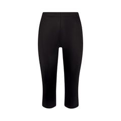 NikeSKIMS SATIN SHINE CAPRI 17" LEGGING | OBSIDIAN