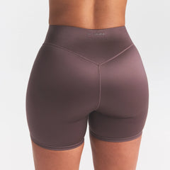 NikeSKIMS SATIN SHINE BONDED WAIST 5" BIKER SHORT | RESIN