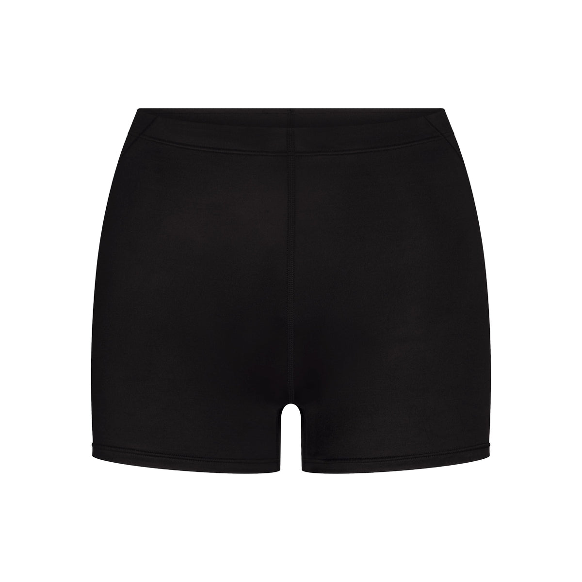 NikeSKIMS SATIN SHINE DRAWCORD 2" SHORT | OBSIDIAN