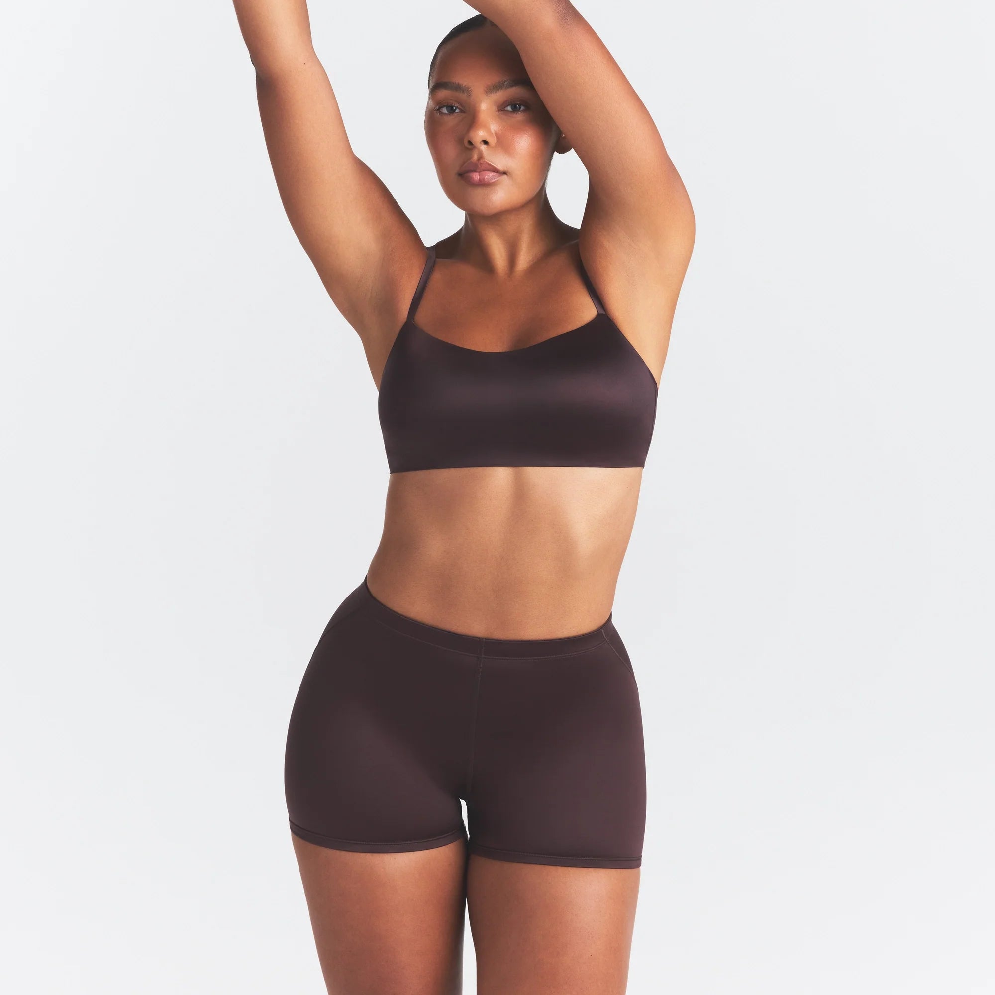 NikeSKIMS SATIN SHINE DRAWCORD 2" SHORT | PHOENIX
