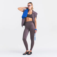 NikeSKIMS SATIN SHINE BONDED WAIST 29" LEGGING | RESIN