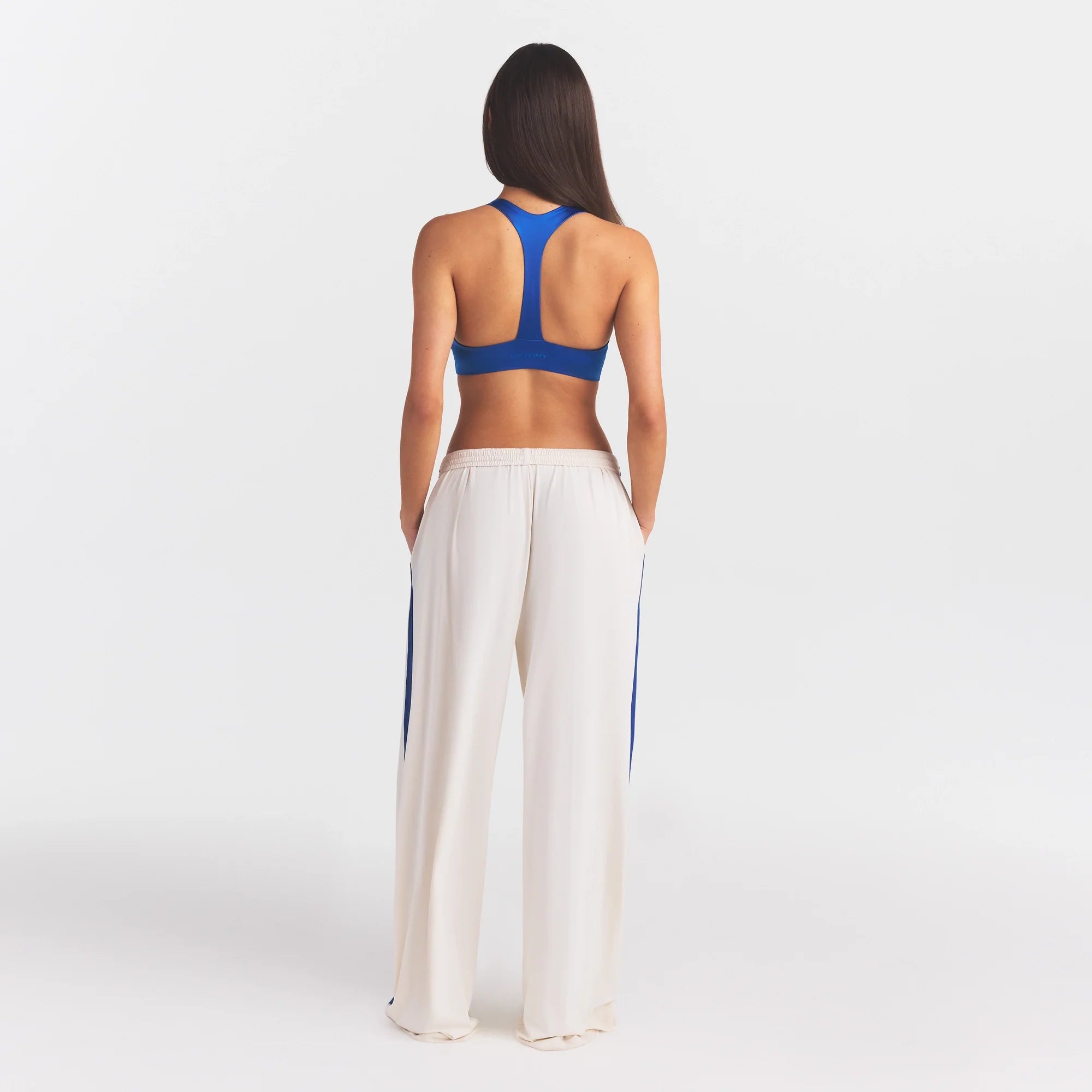 NikeSKIMS STRETCH KNIT WIDE LEG PANT | IVORY