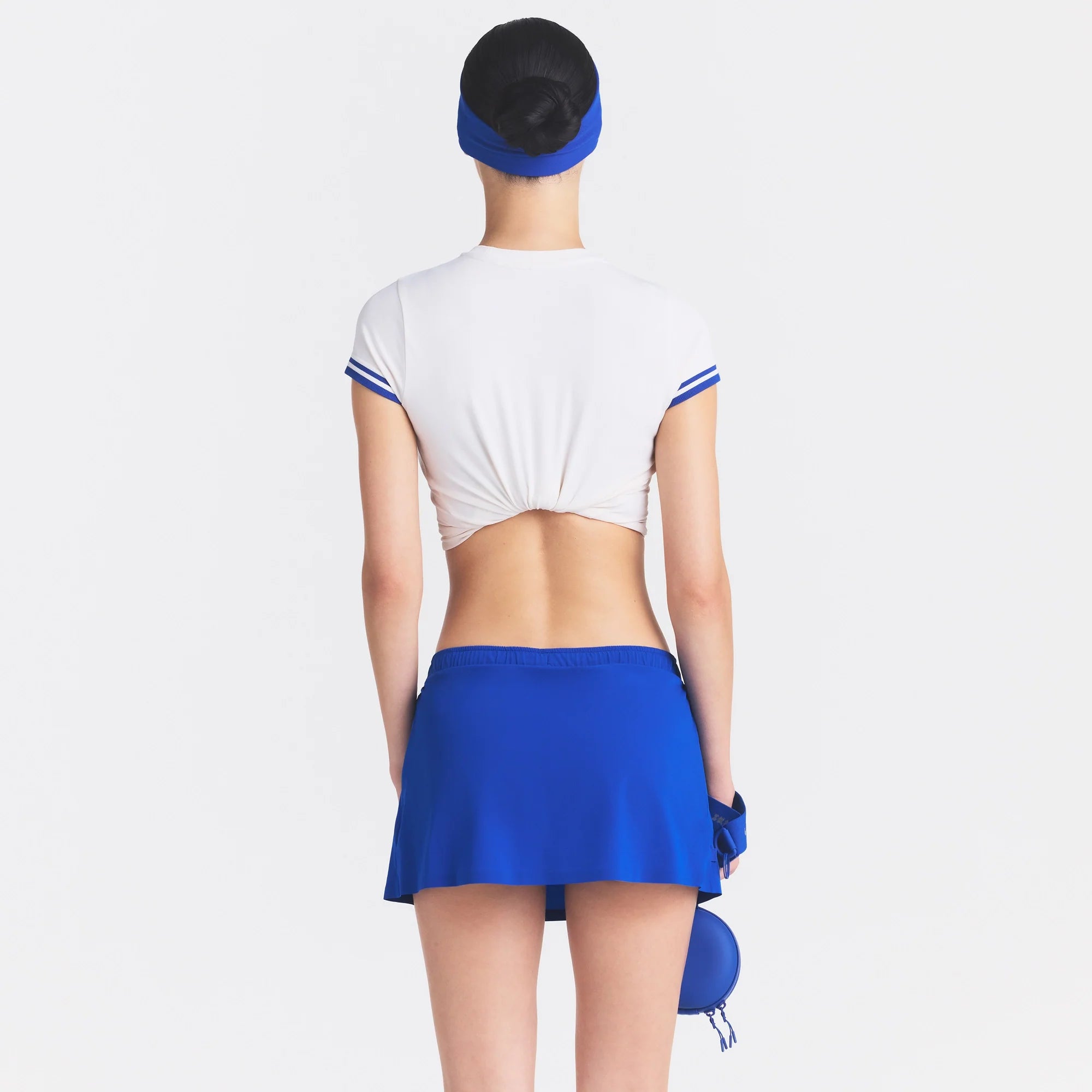 NikeSKIMS STRETCH NYLON SKORT | COBALT