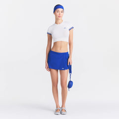 NikeSKIMS STRETCH NYLON SKORT | COBALT