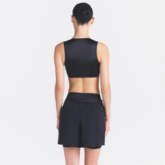 NikeSKIMS STRETCH NYLON 5" TRACK SHORT | OBSIDIAN