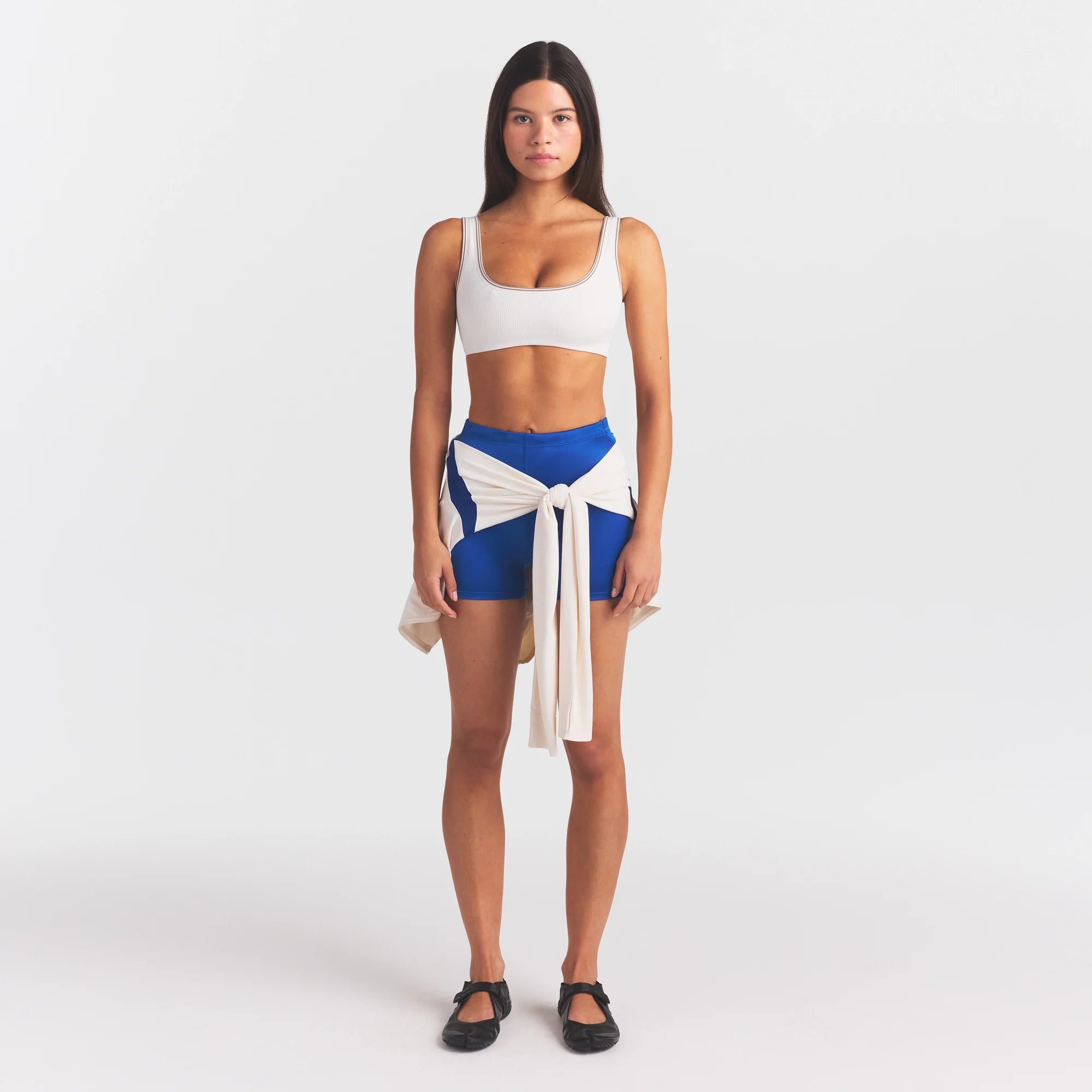 NikeSKIMS RIBBED SEAMLESS MICRO SCOOP BRA | IVORY