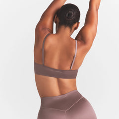 NikeSKIMS SATIN SHINE SCOOP CAMI BRA | RESIN