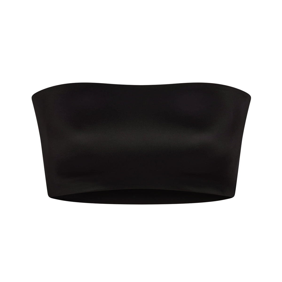 NikeSKIMS SATIN SHINE BANDEAU BRA | OBSIDIAN
