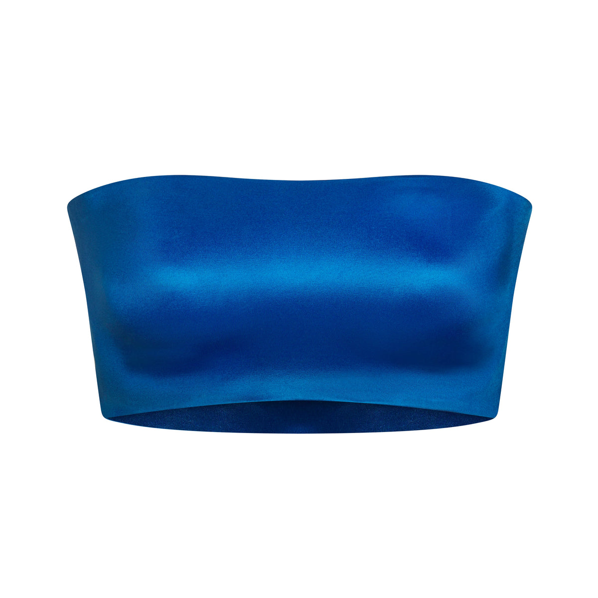 NikeSKIMS SATIN SHINE BANDEAU BRA | COBALT
