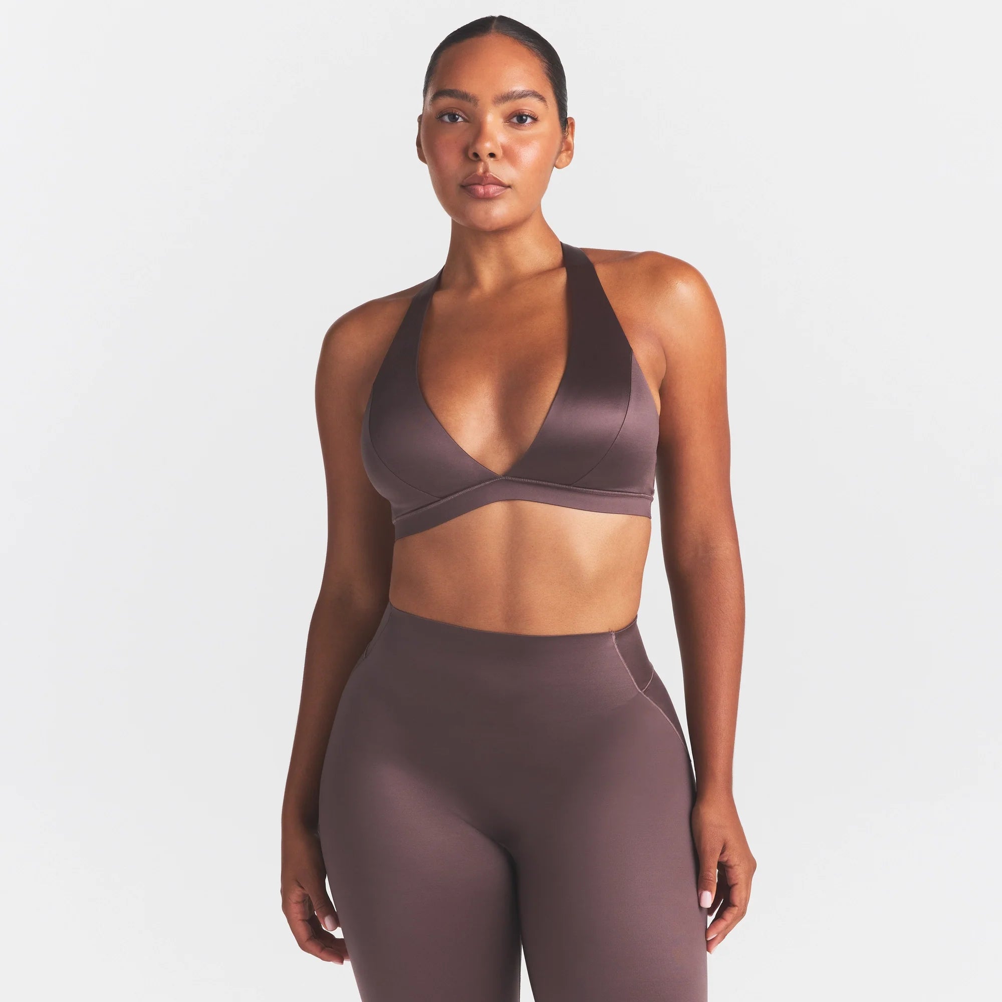 NikeSKIMS SATIN SHINE RACERBACK BRA | RESIN