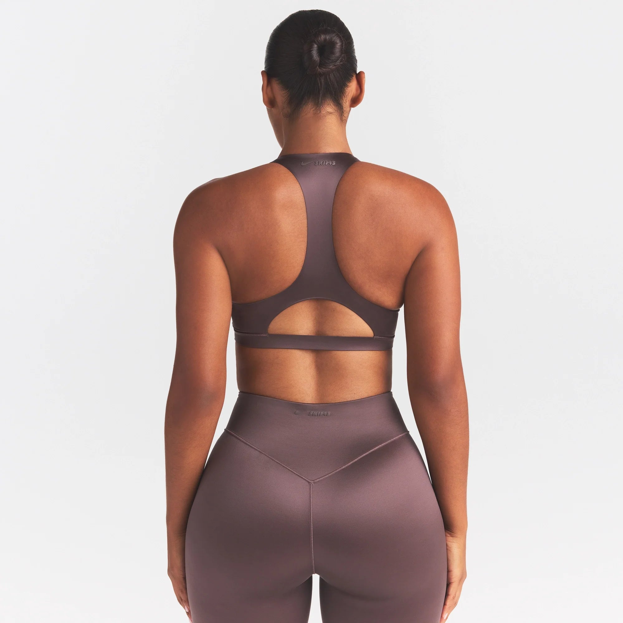 NikeSKIMS SATIN SHINE RACERBACK BRA | RESIN