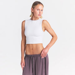 NikeSKIMS RIBBED SEAMLESS MUSCLE TANK | IVORY