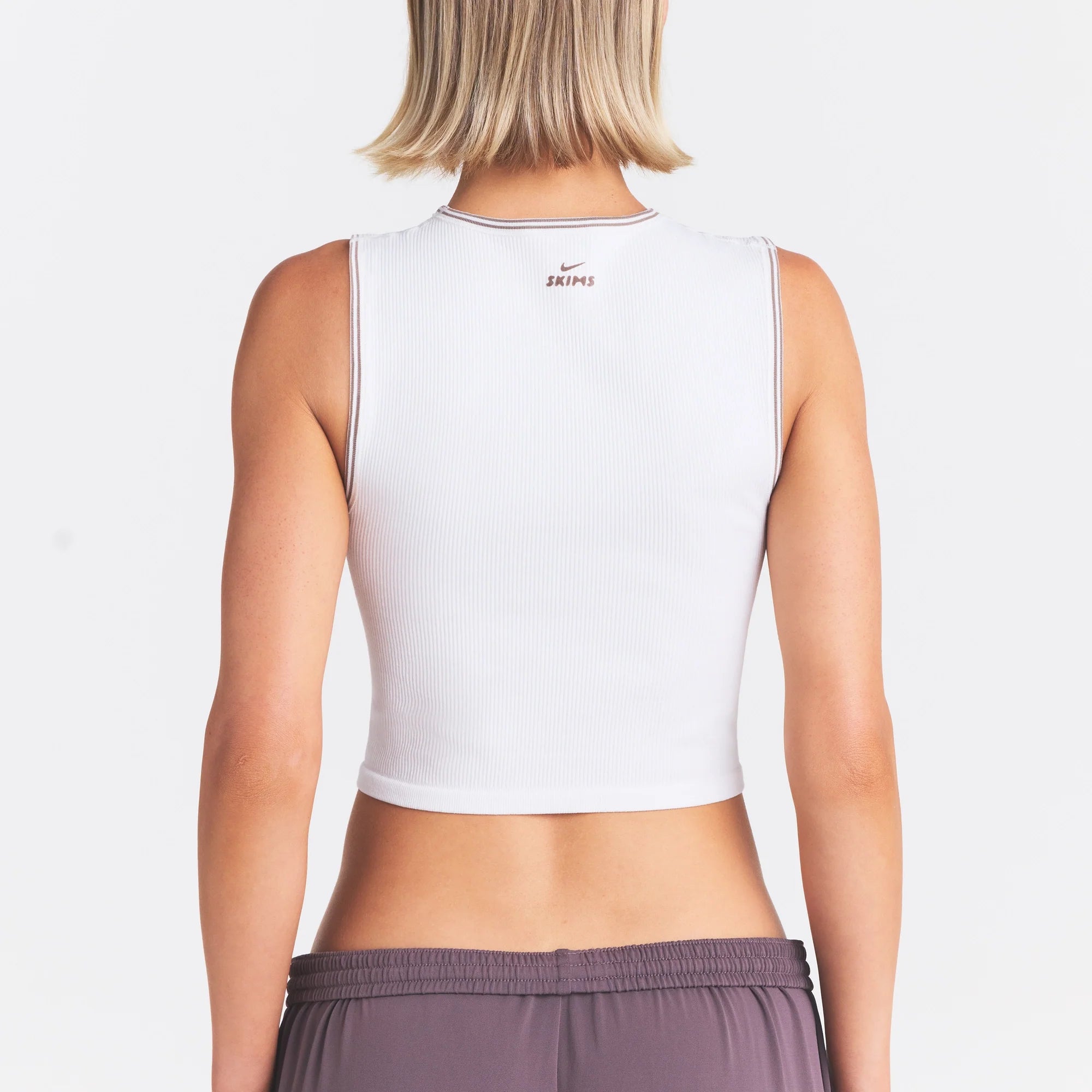 NikeSKIMS RIBBED SEAMLESS MUSCLE TANK | IVORY