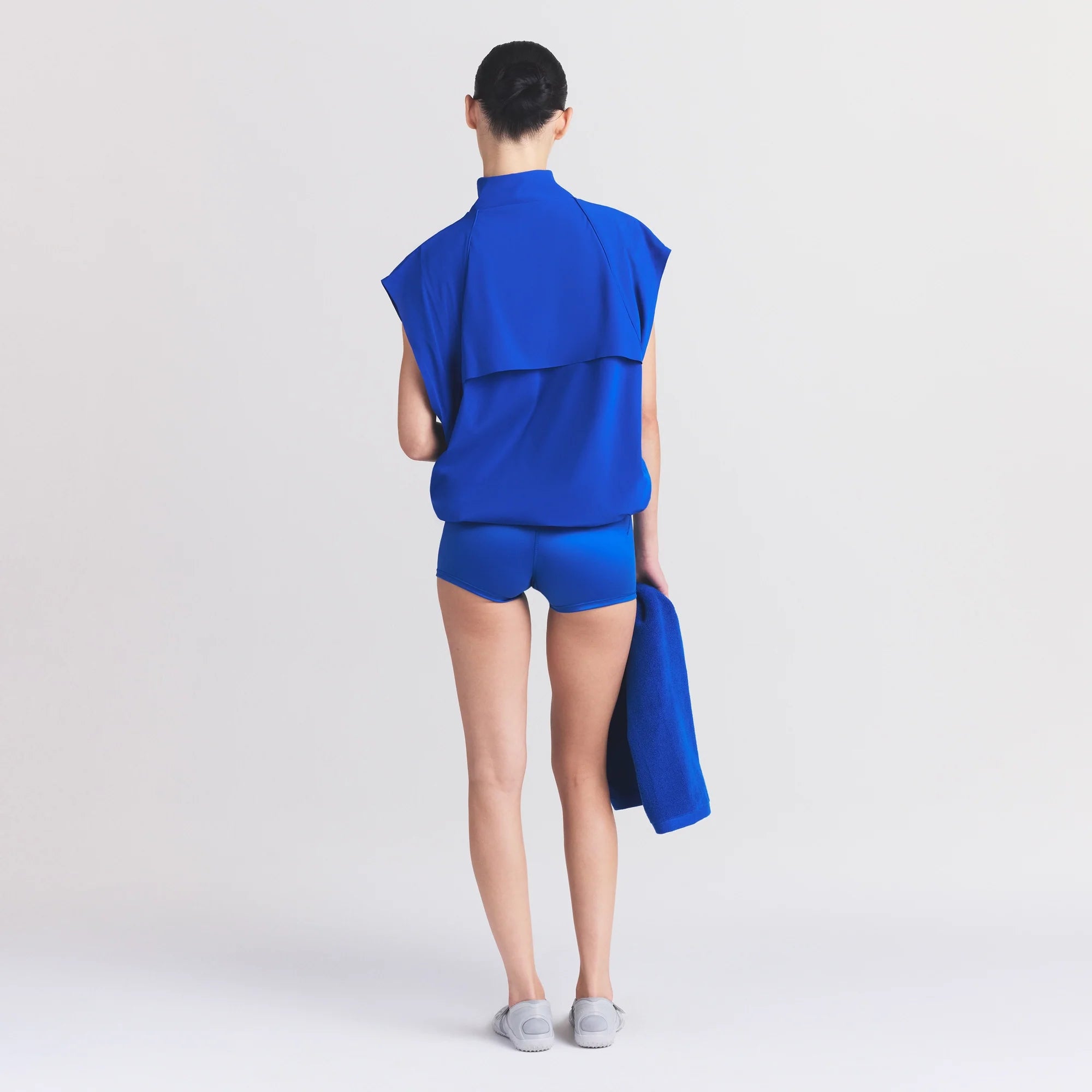 NikeSKIMS STRETCH NYLON OVERSIZED VEST | COBALT