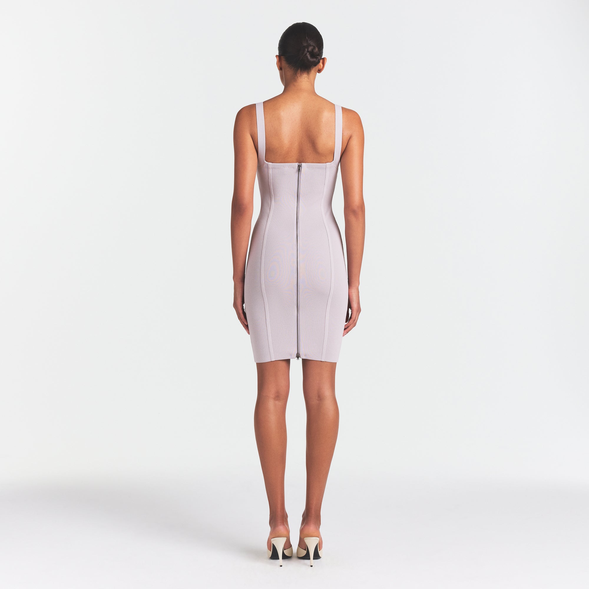 REFINED KNIT MIDI DRESS | IRIS MICA