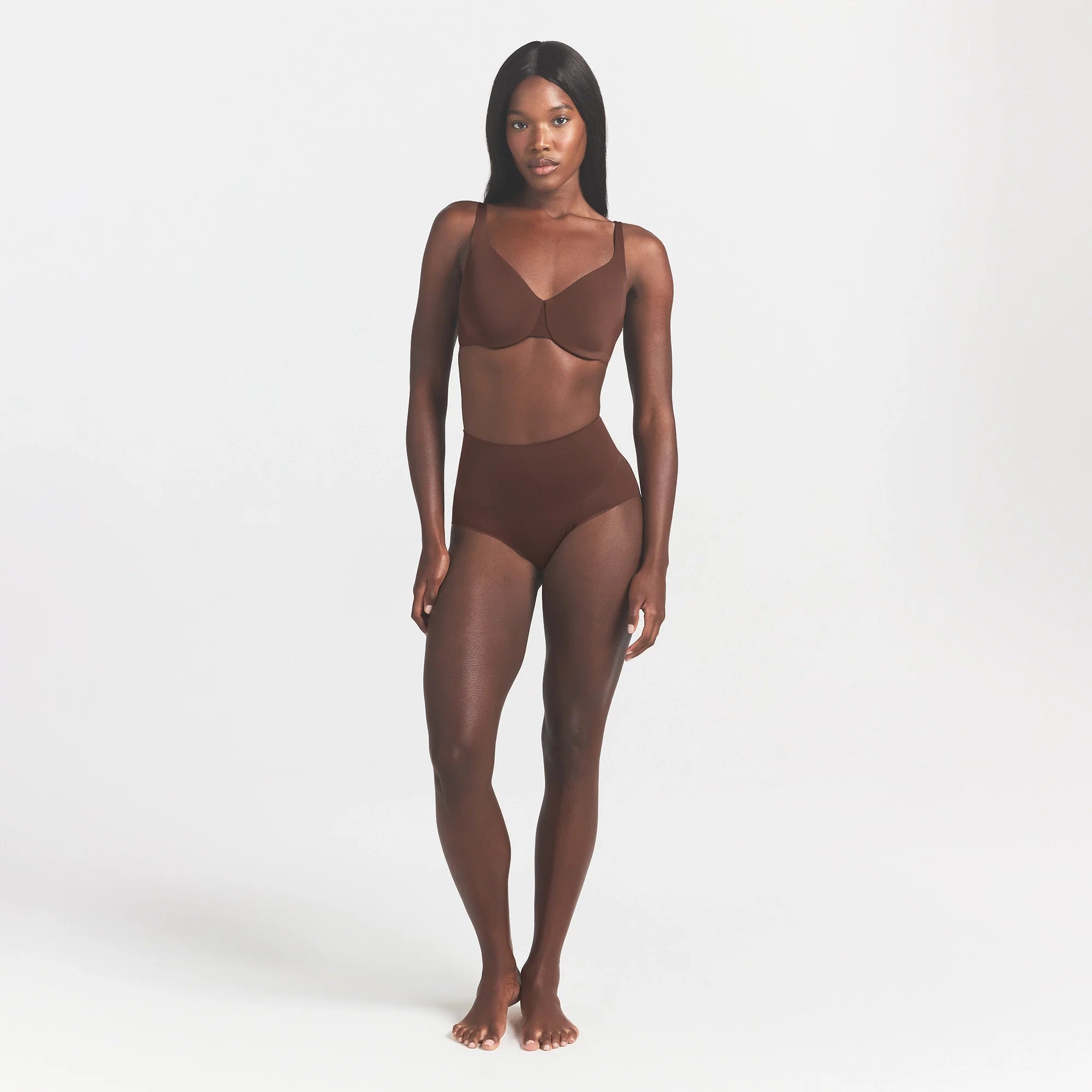 SMOOTHING INTIMATES HIGH-WAISTED BRIEF | COCOA