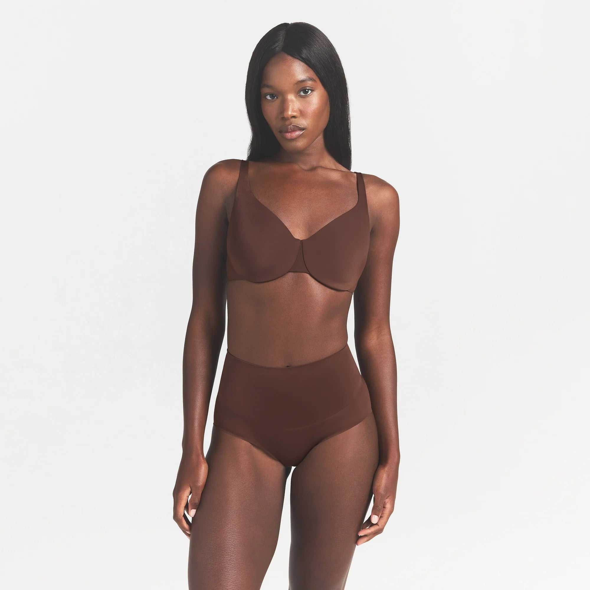 SMOOTHING INTIMATES HIGH-WAISTED BRIEF | COCOA