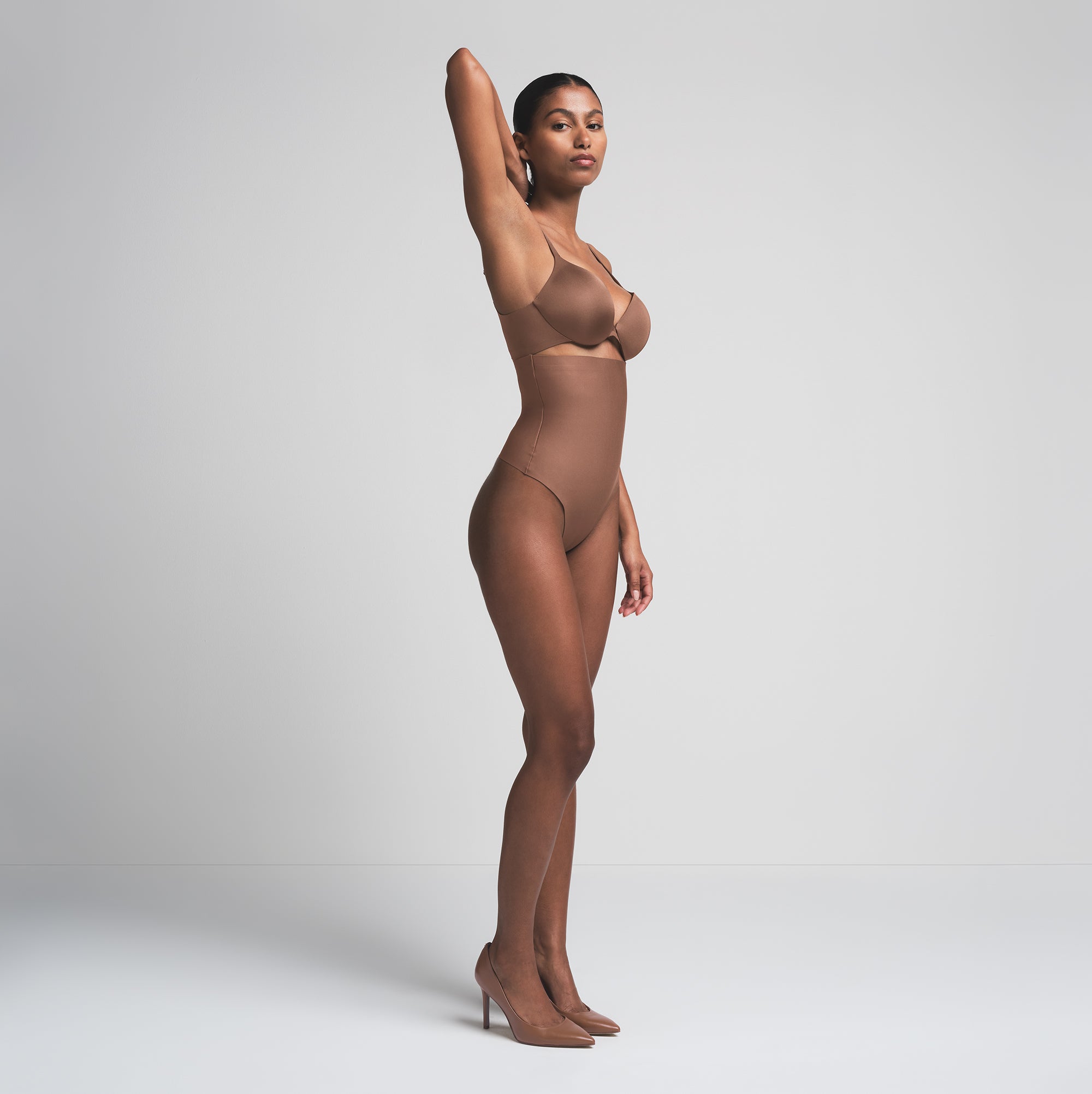 SKIMS BODY CORE SCULPT HIGH-WAISTED THONG | JASPER