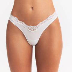 FITS EVERYBODY LACE DIPPED THONG 5-PACK | NEUTRAL DOT MULTI