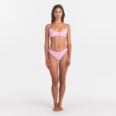 FITS EVERYBODY LACE TANGA | BUBBLE GUM TONAL