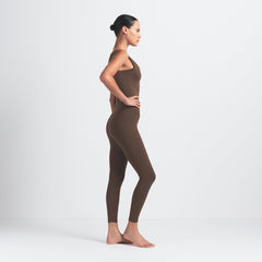 NikeSKIMS MATTE KNEE GRIP 26" LEGGING | DARK SEPIA