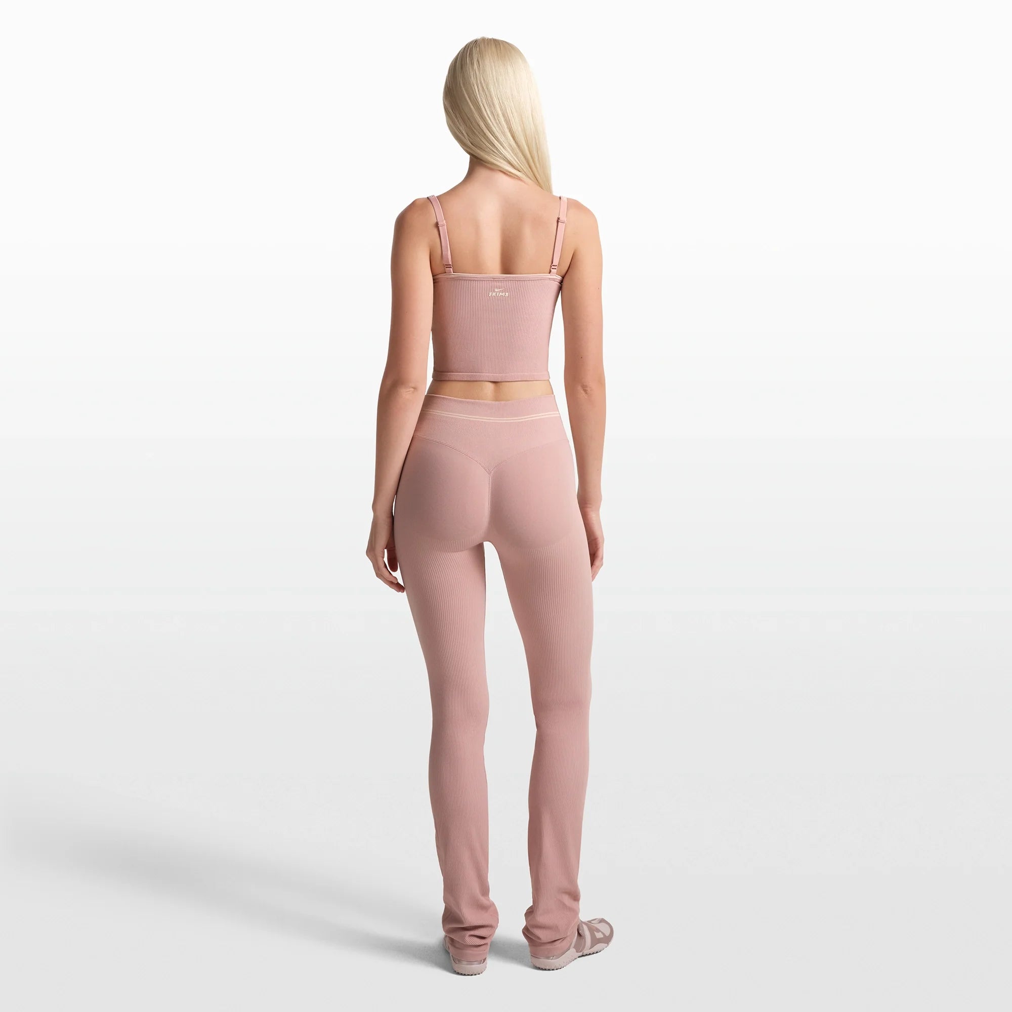 NikeSKIMS RIBBED SEAMLESS 34" STRAIGHT LEGGING | HIMALAYAN