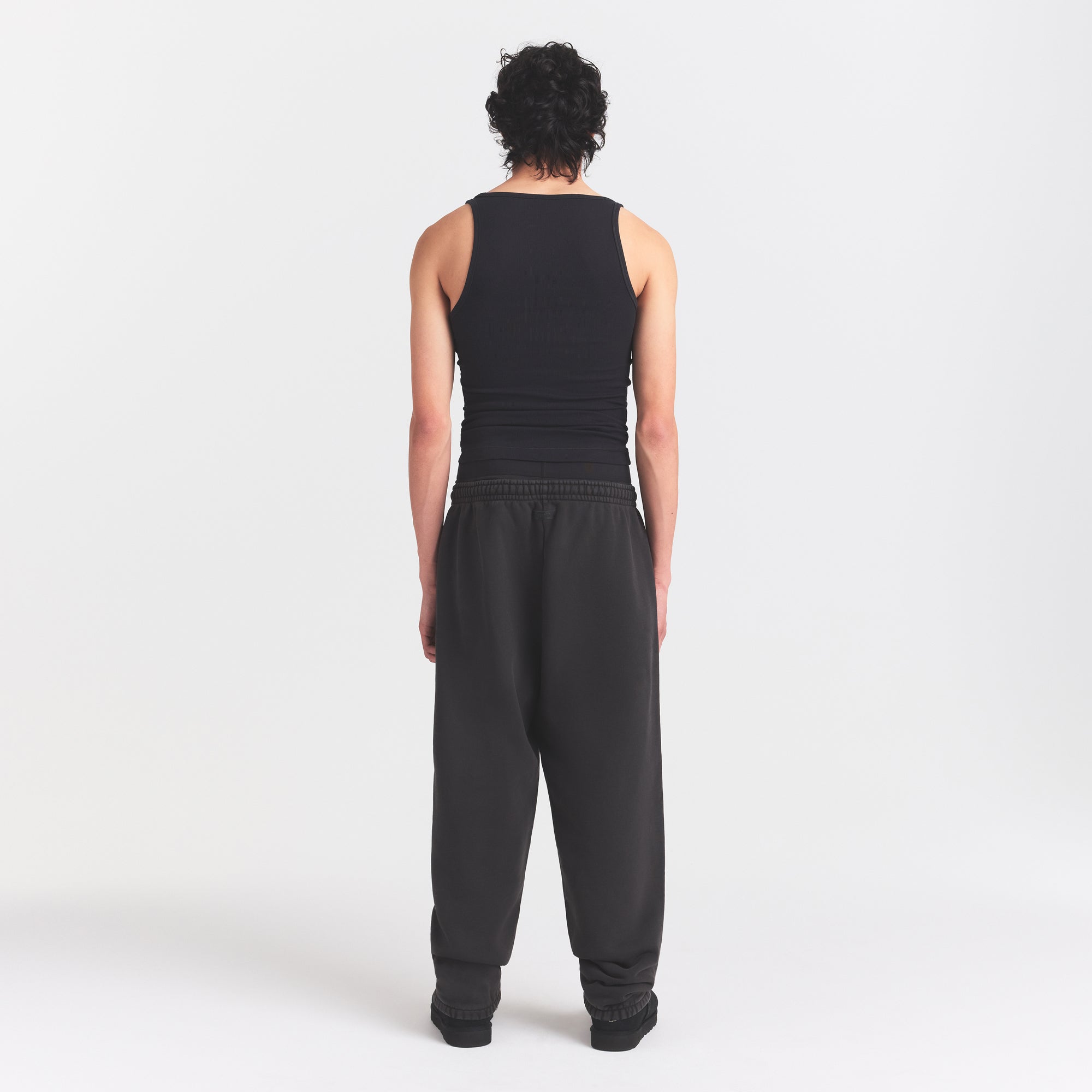 HEAVYWEIGHT FLEECE MENS JOGGER | WASHED ONYX