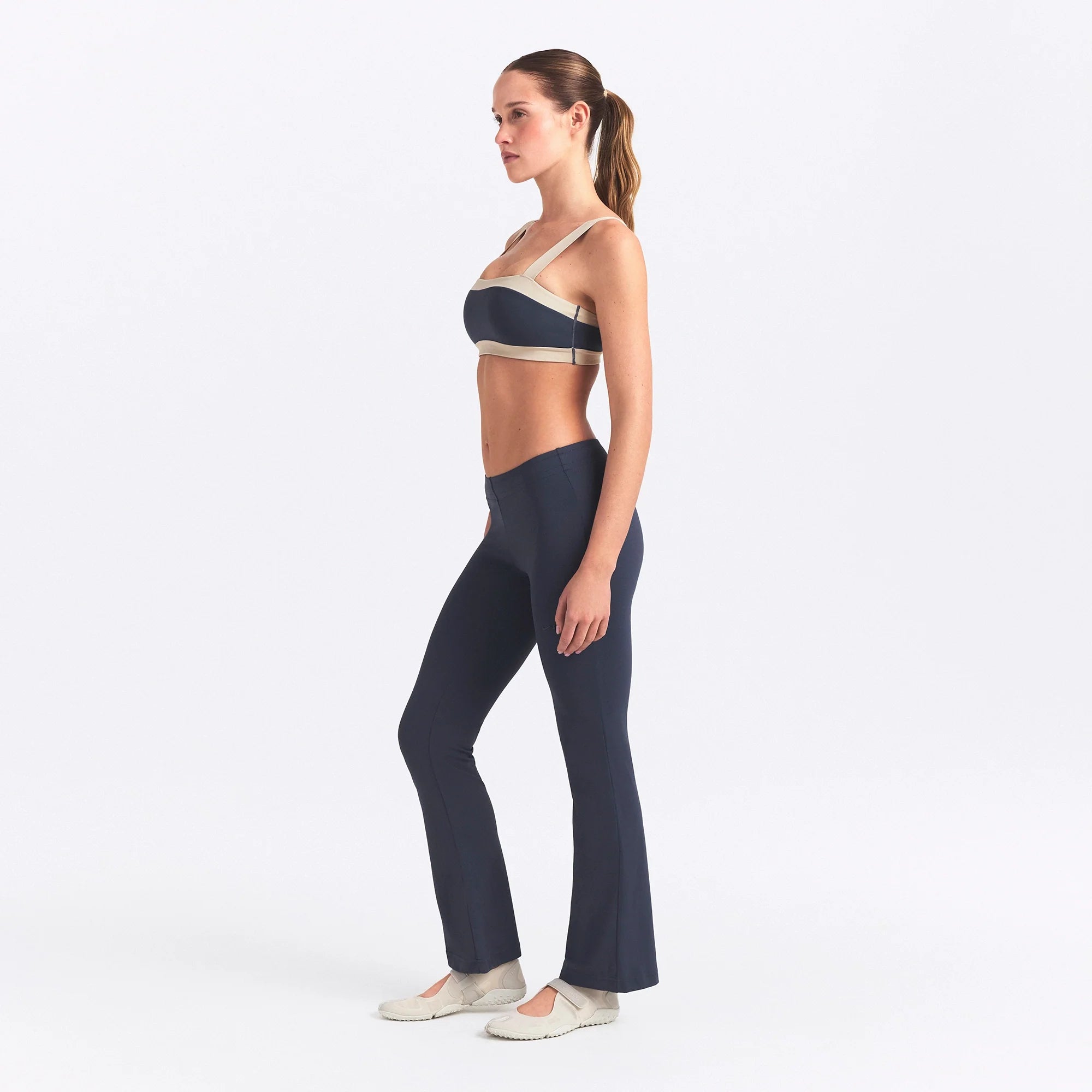 NikeSKIMS AIRY LOW RISE MINI FLARE PANT | DEEP ROYAL