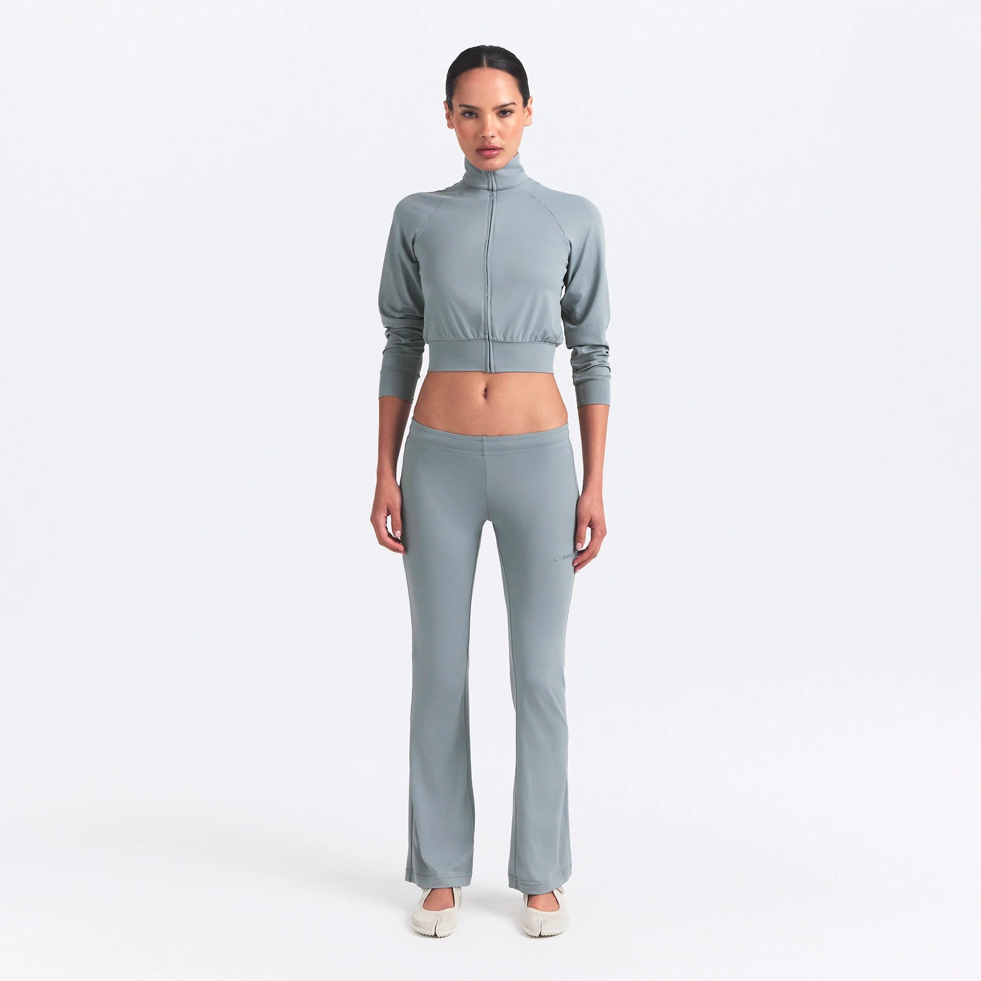 NikeSKIMS AIRY LOW RISE MINI FLARE PANT | WASHED PACIFIC