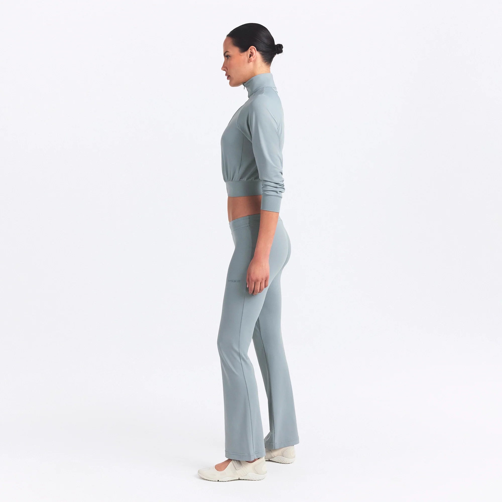 NikeSKIMS AIRY LOW RISE MINI FLARE PANT | WASHED PACIFIC