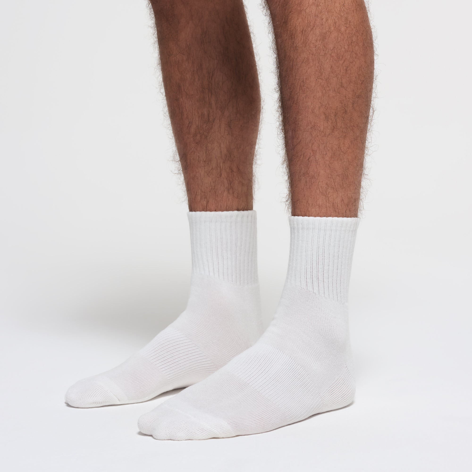 MENS 3/4 CREW SOCK 3-PACK | CHALK