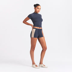 NikeSKIMS MATTE SHINE MIX 2" SHORT | DEEP ROYAL AND STONE