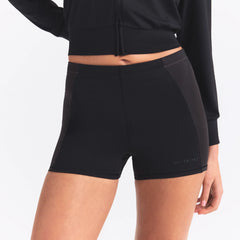 NikeSKIMS MATTE SHINE MIX 2" SHORT | OBSIDIAN AND IGNEOUS