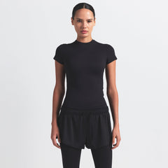 NikeSKIMS AIRY MINI SHORT | OBSIDIAN