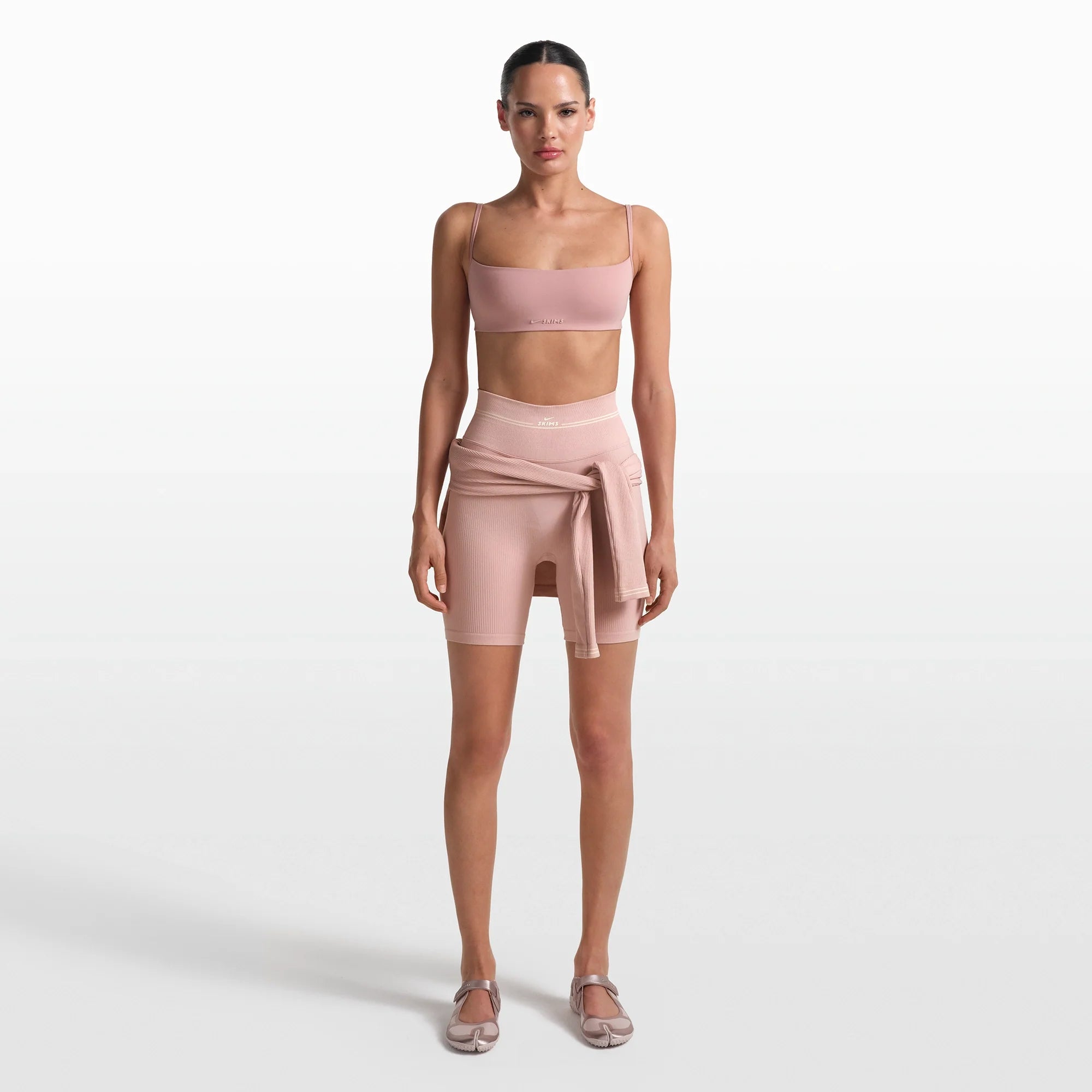 NikeSKIMS RIBBED SEAMLESS 5" BIKER SHORT | HIMALAYAN