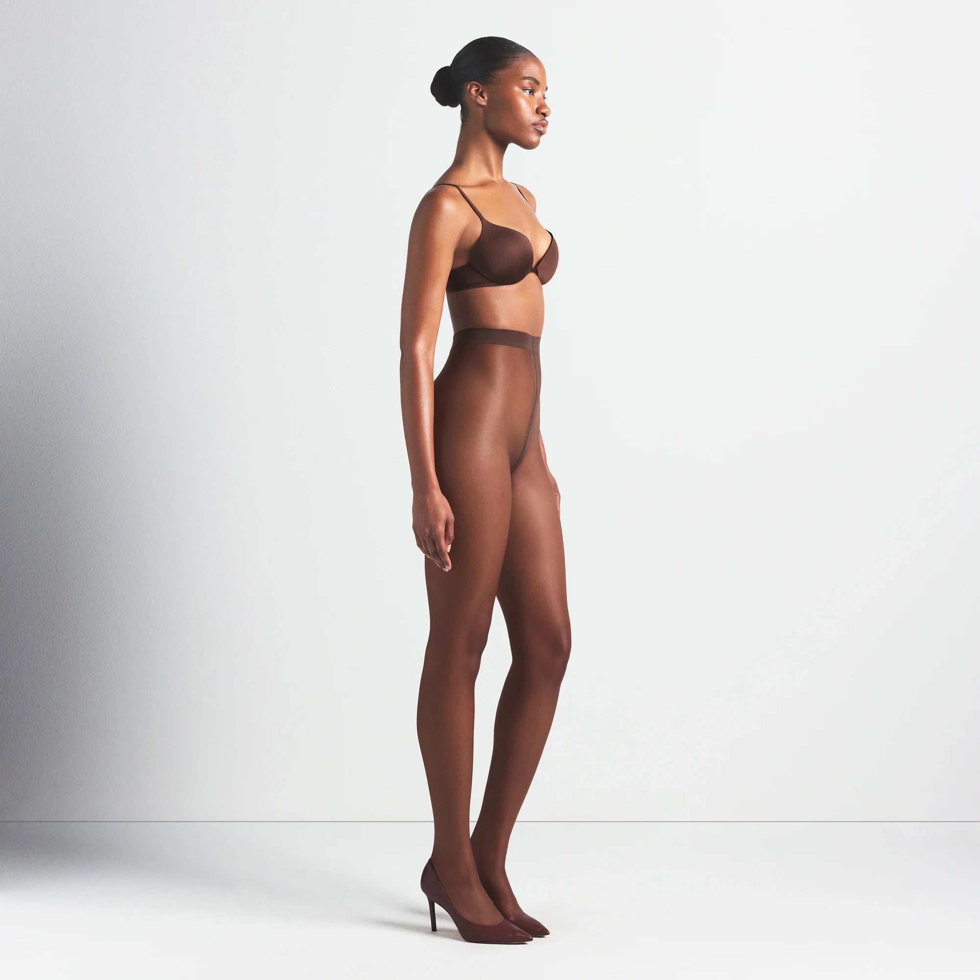 HOSIERY SHEER TIGHTS | ESPRESSO