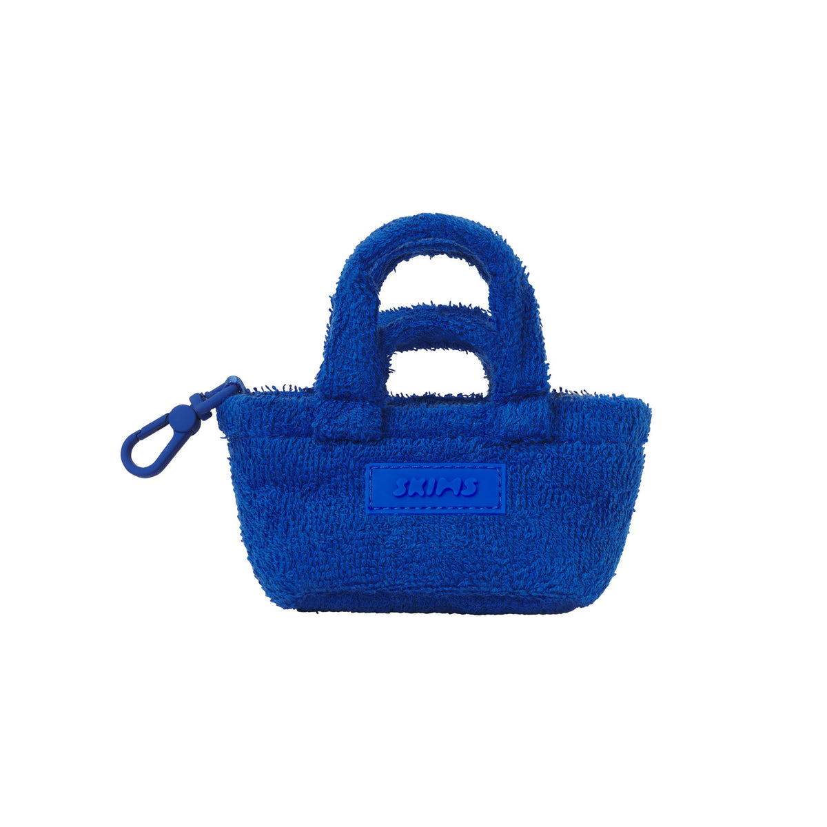 TERRY MICRO TOTE KEYCHAIN | COBALT