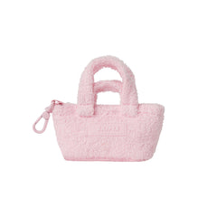 TERRY MICRO TOTE KEYCHAIN | PEONY