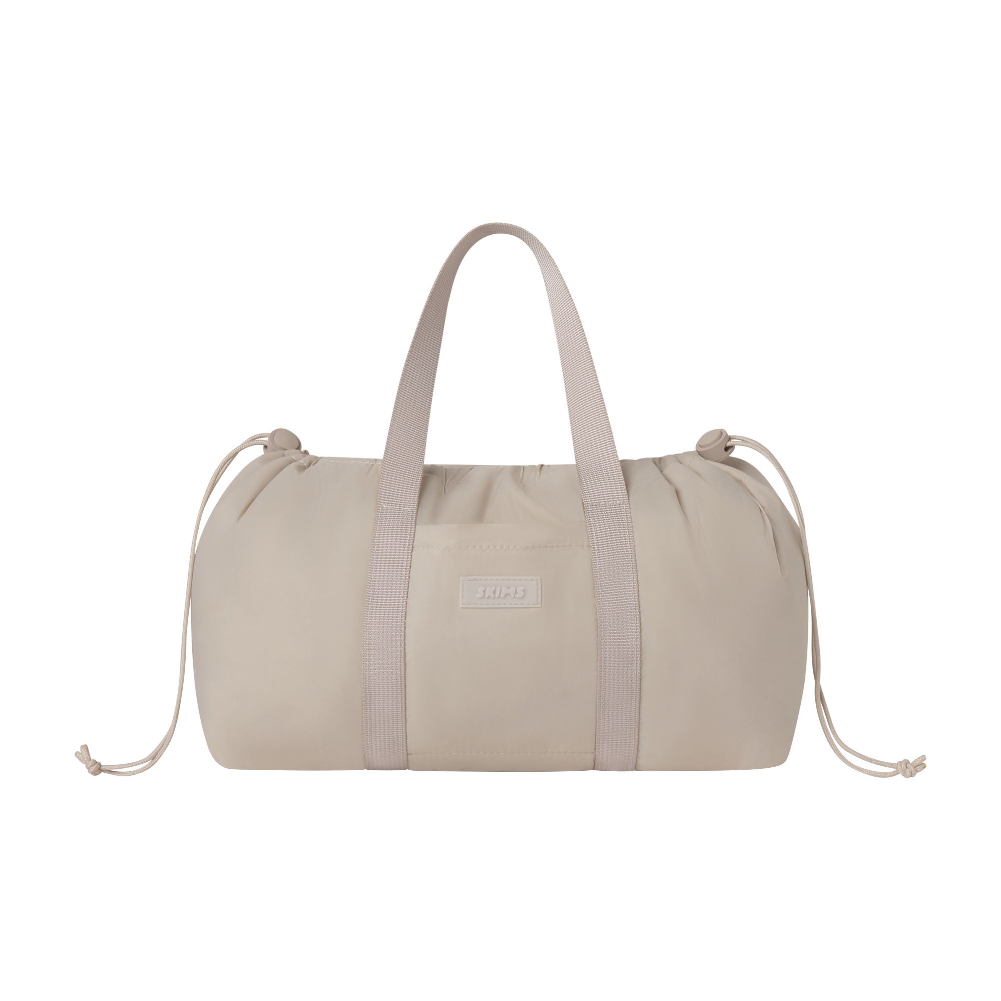 MINI NYLON DRAWSTRING BAG | STONE