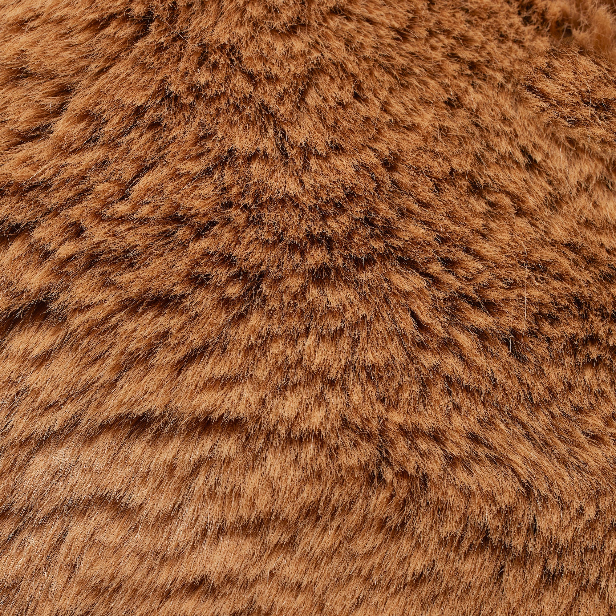 FAUX FUR MINI TOTE | CAMEL