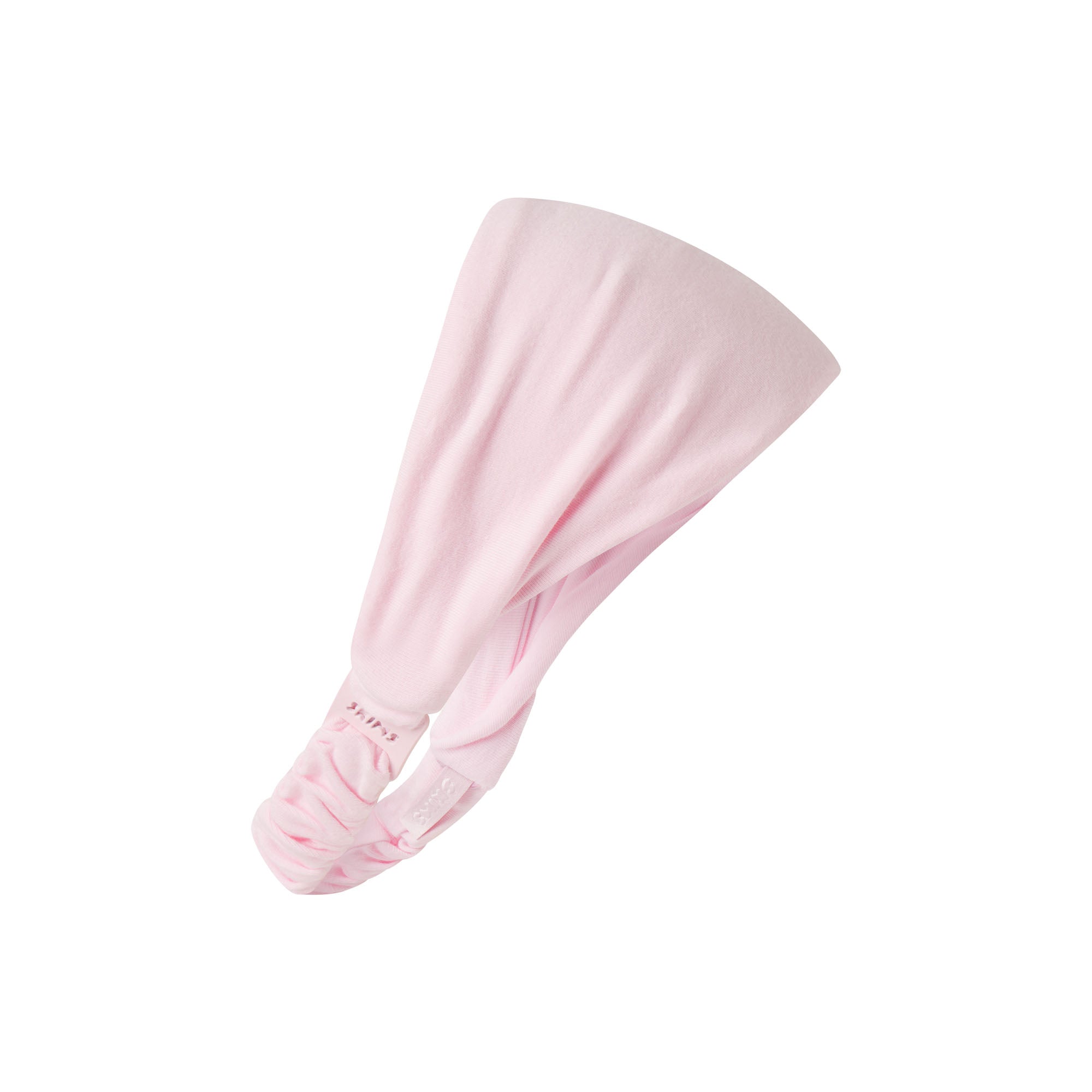 COTTON JERSEY WIDE HEADBAND | CHERRY BLOSSOM
