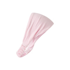COTTON JERSEY WIDE HEADBAND | CHERRY BLOSSOM