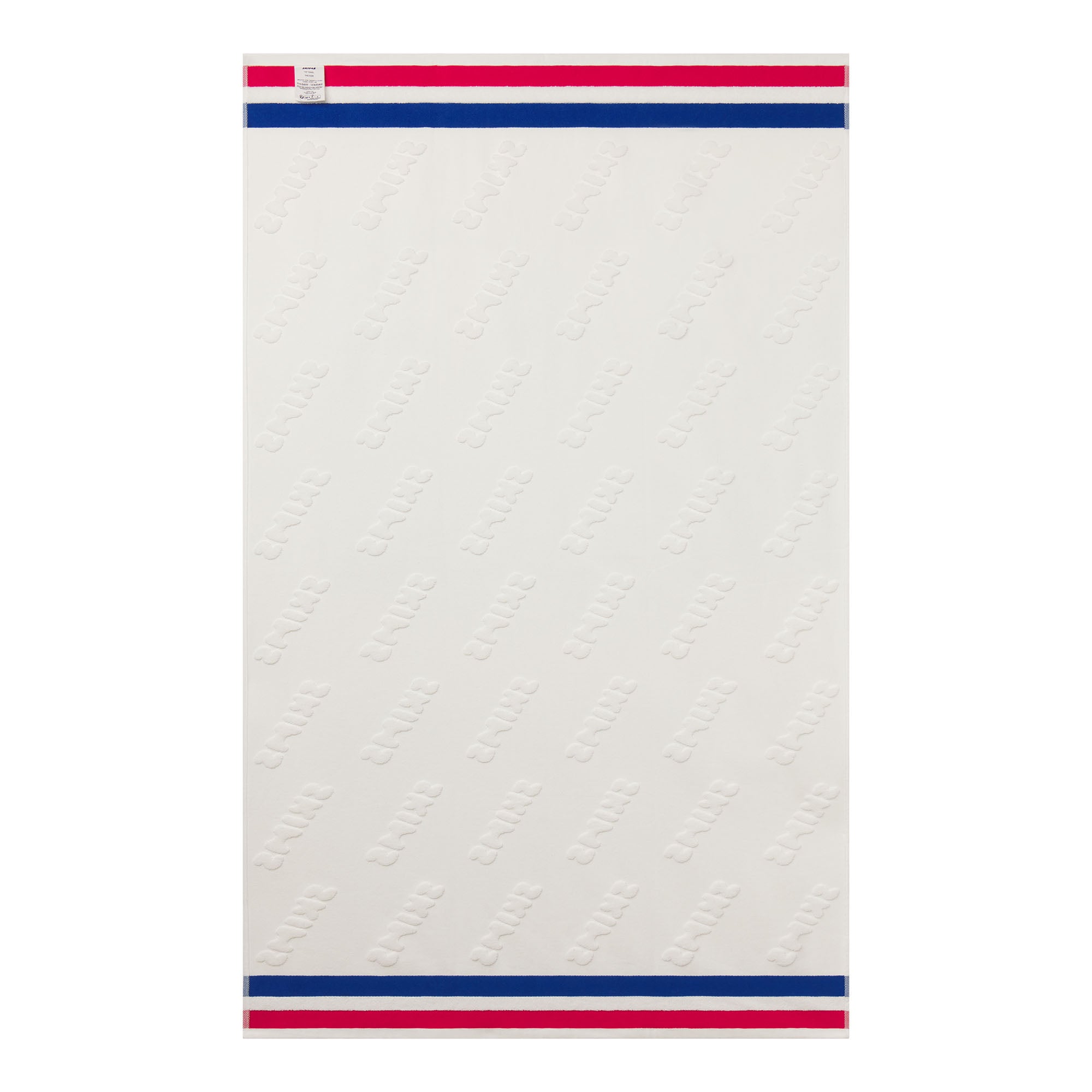 SIGNATURE SWIM TOWEL | CARMINE STRIPE