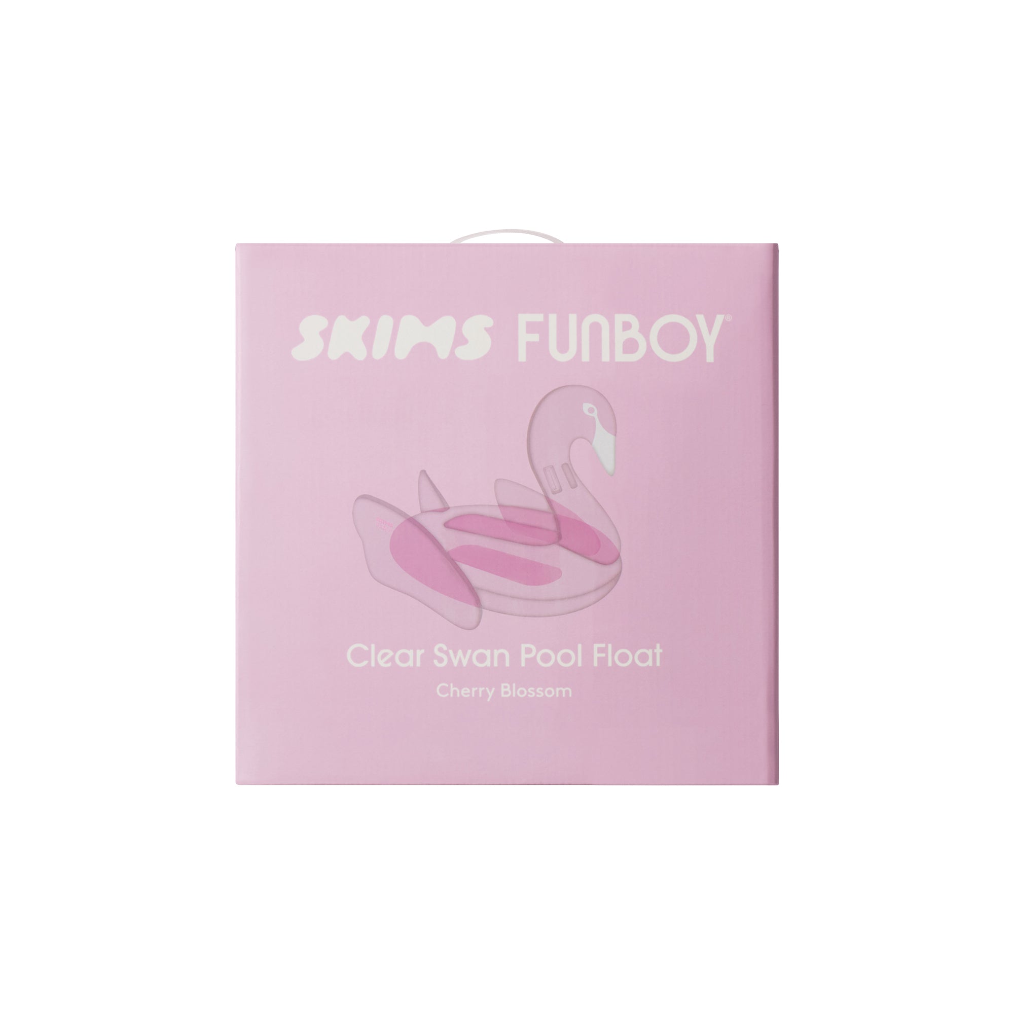 FUNBOY X SKIMS SWAN POOL FLOAT | CHERRY BLOSSOM