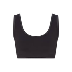 NikeSKIMS RIBBED SEAMLESS SCOOP BRA | OBSIDIAN