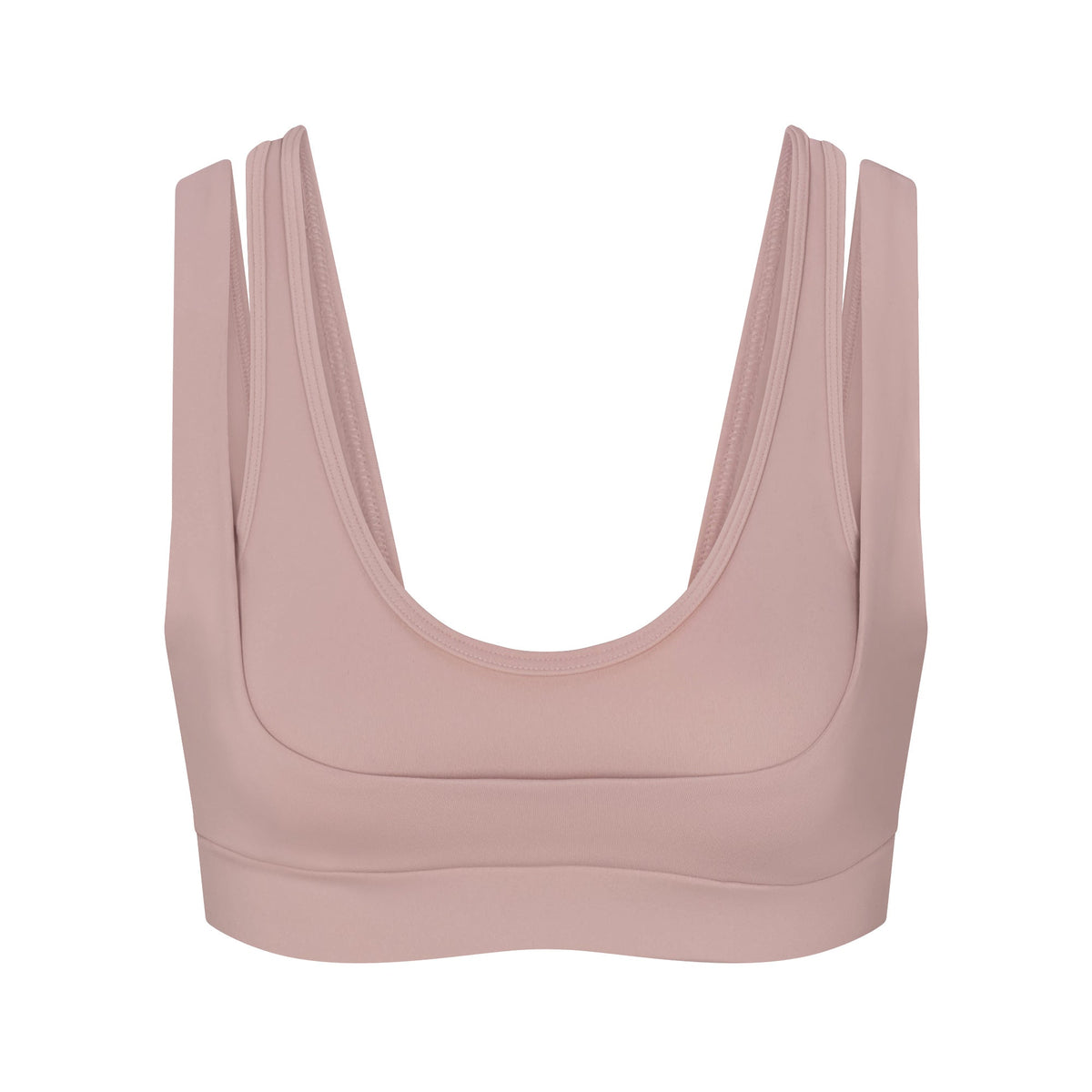 NikeSKIMS MATTE DOUBLE STRAP SCOOP BRA | HIMALAYAN