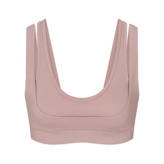 NikeSKIMS MATTE DOUBLE STRAP SCOOP BRA | HIMALAYAN