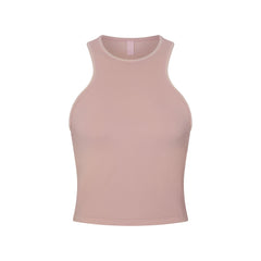 NikeSKIMS RIBBED SEAMLESS RACER FRONT TANK | HIMALAYAN