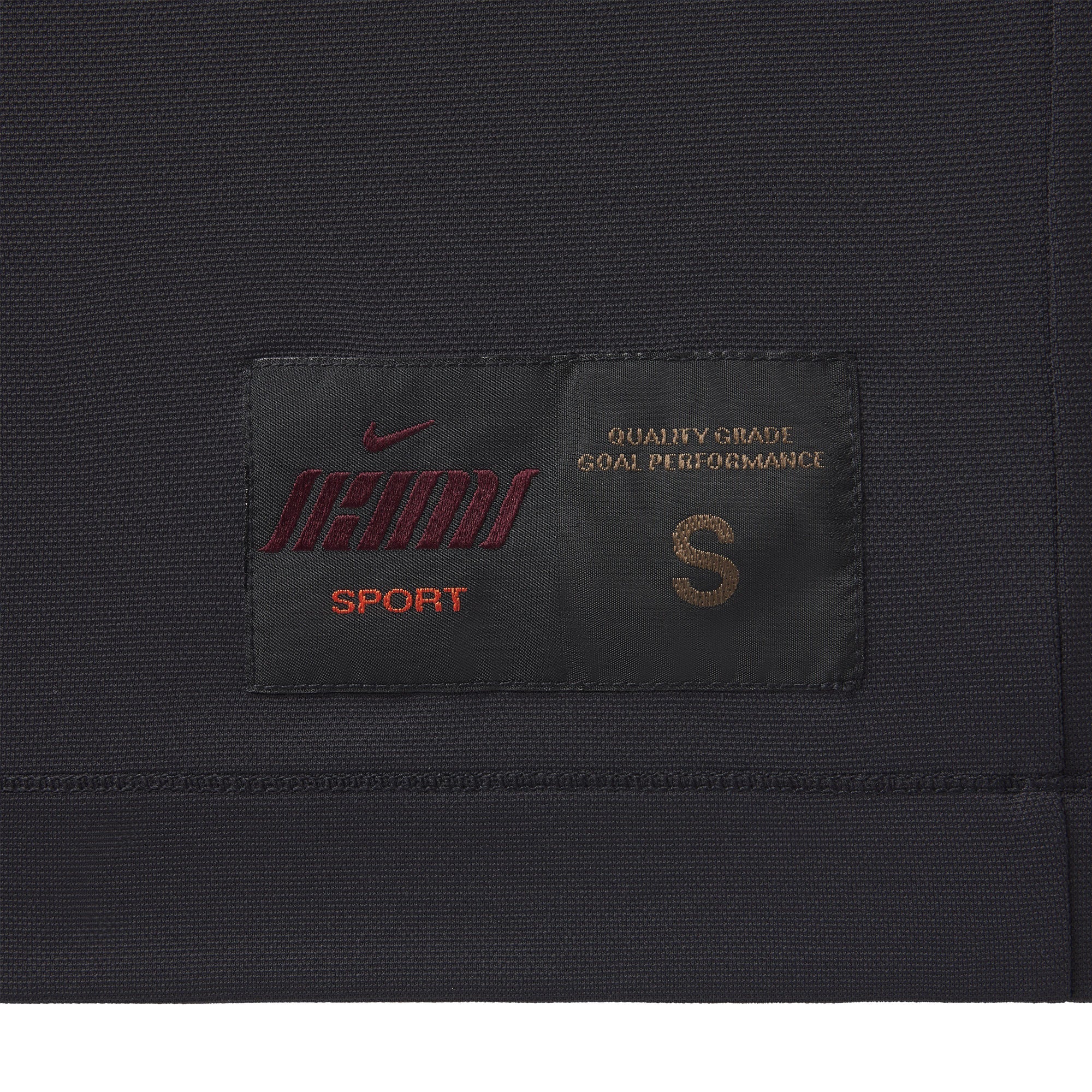 NikeSKIMS AIRY V-NECK OVERSIZED LONG SLEEVE TOP | OBSIDIAN