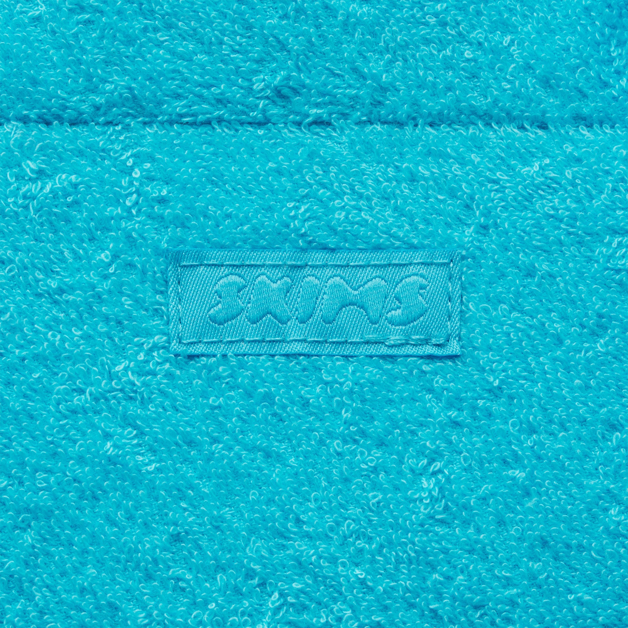TERRY JUMBO TOTE | CYAN